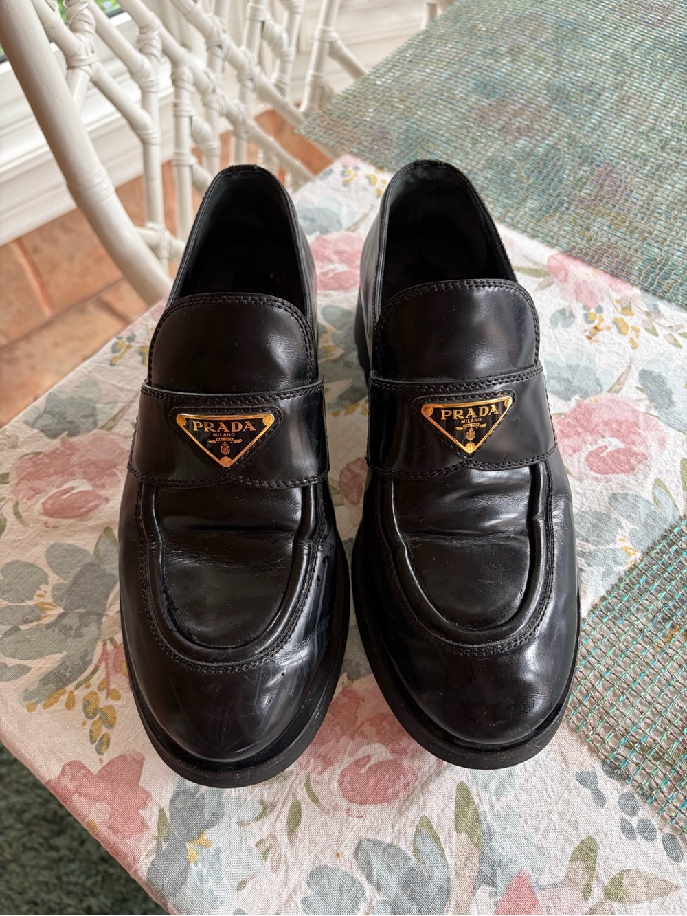 Prada Leather Oxfords / Loafers - Picture 9 of 9